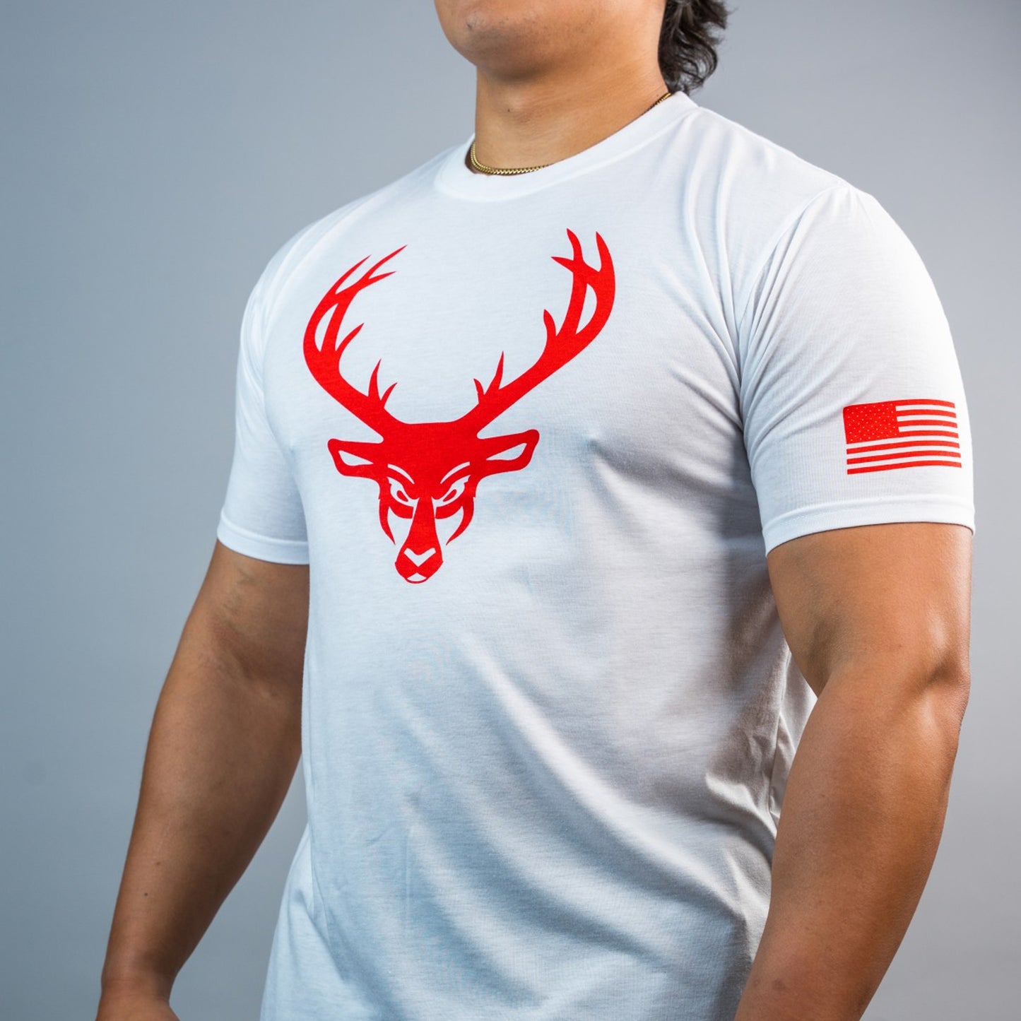 BUCKED UP FLAG T-SHIRT