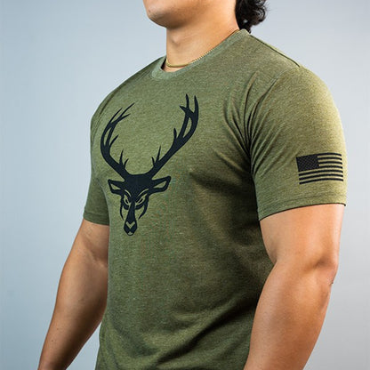 BUCKED UP FLAG T-SHIRT