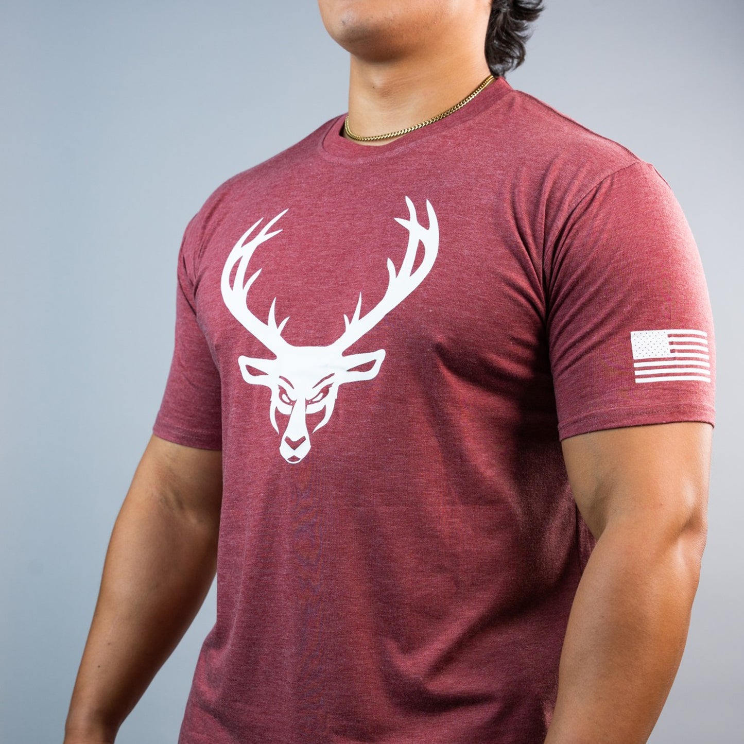 BUCKED UP FLAG T-SHIRT