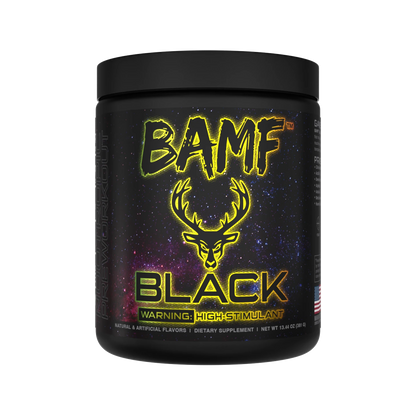 BAMF BLACK - HIGH STIMULANT NOOTROPIC PRE-WORKOUT