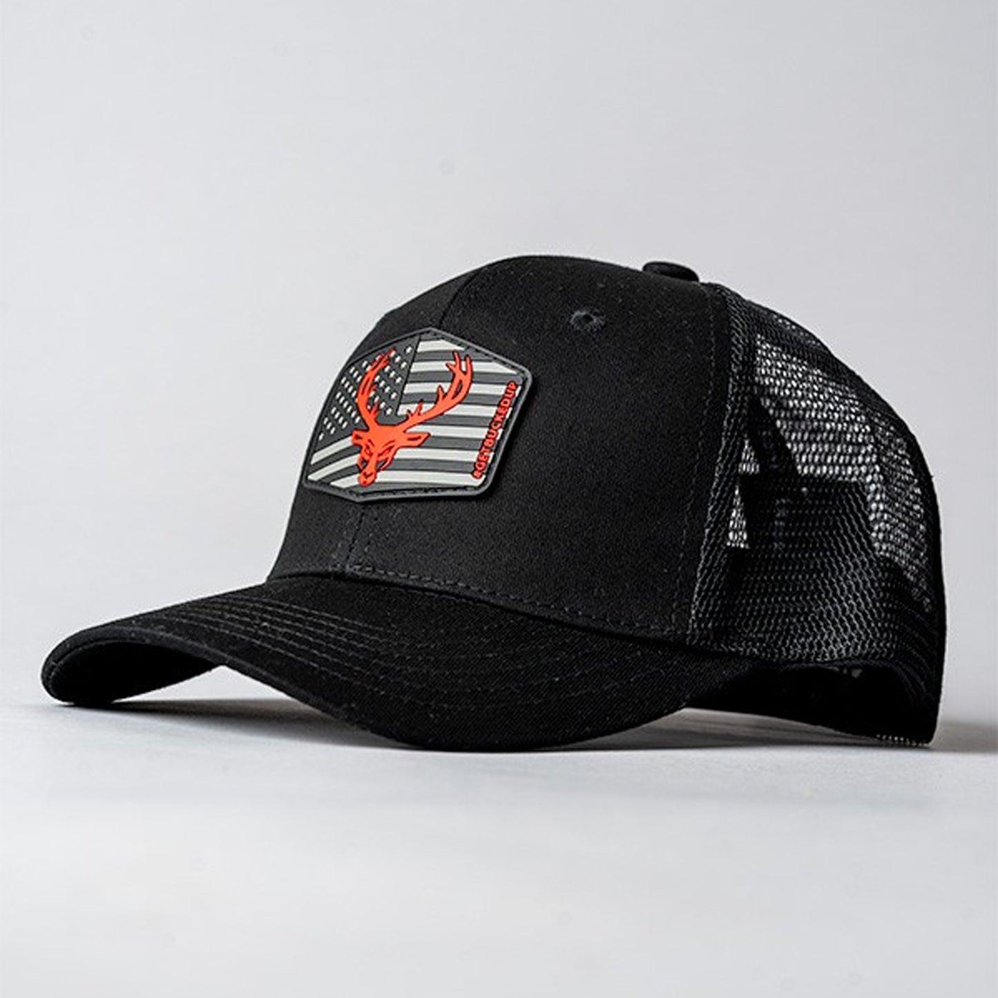 BUCKED UP FLAG PATCH HAT