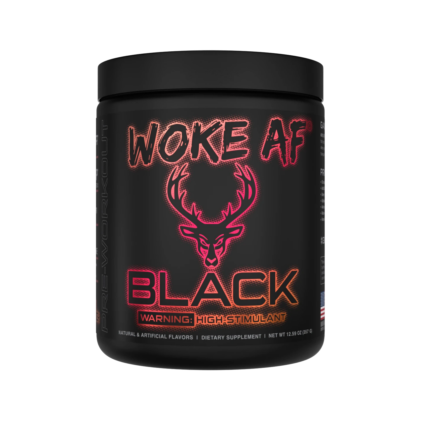 WOKE AF BLACK - HIGH STIMULANT PRE-WORKOUT