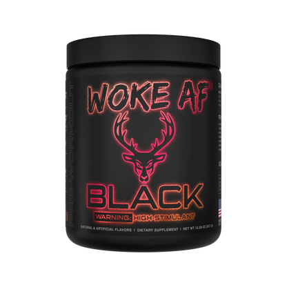 WOKE AF BLACK - HIGH STIMULANT PRE-WORKOUT