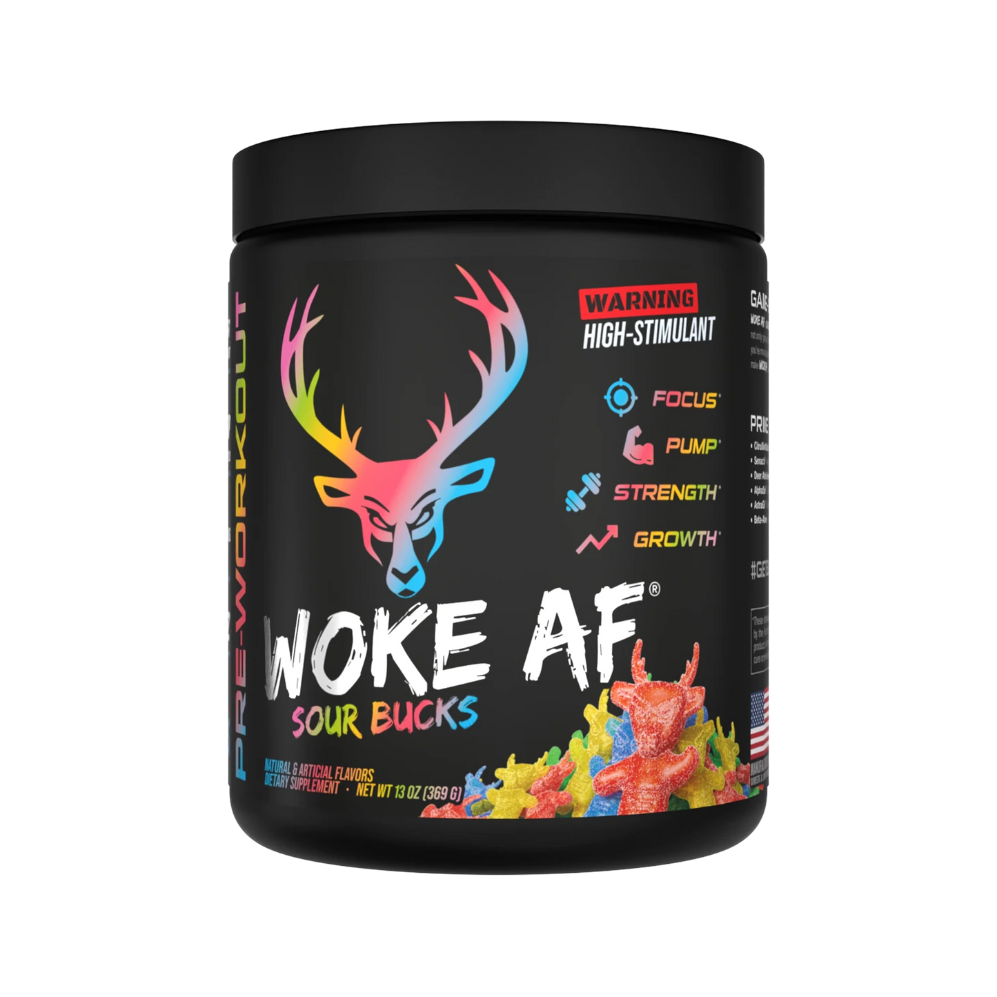 WOKE AF - HIGH STIMULANT PRE-WORKOUT